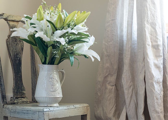 Artificial lily bouquet by Blooming Artificial