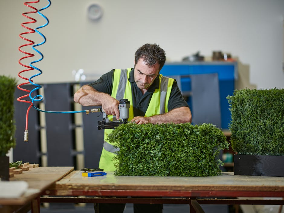 Artificial hedge production