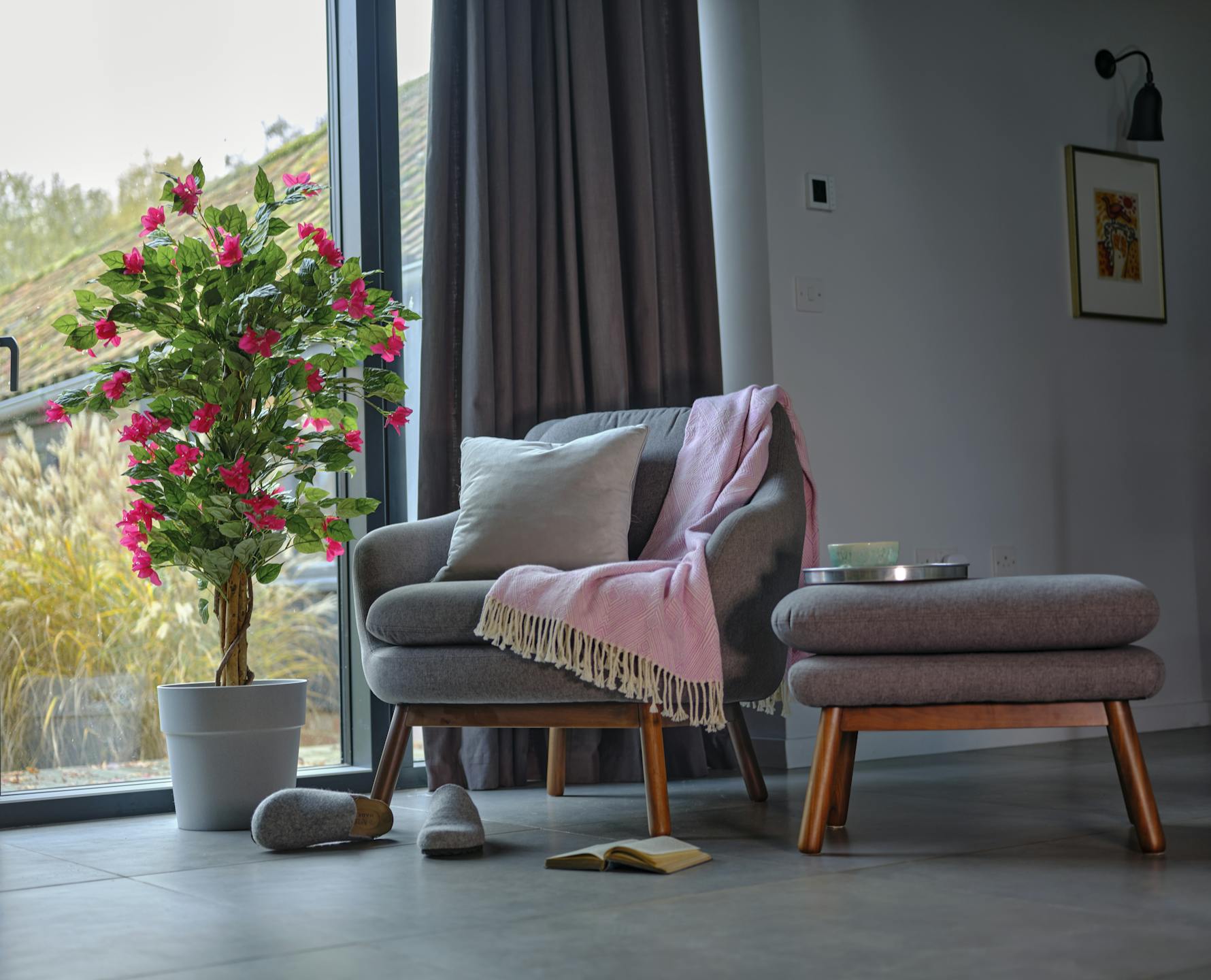 Artificial flowering trees