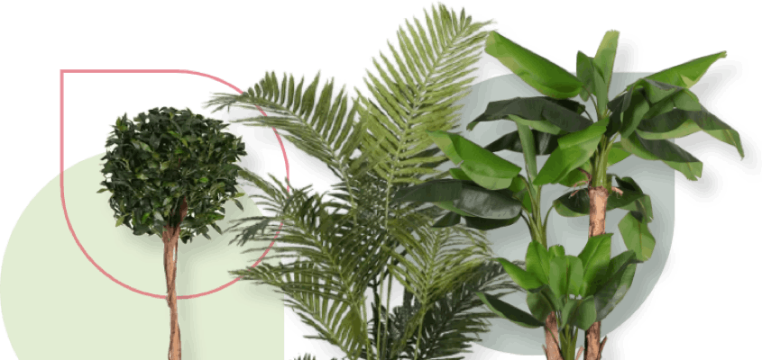 Blooming artificial outlet