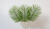 Artificial palm leaf flower stems collection