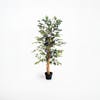 120cm green artificial ficus tree