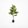90cm artificial ficus lyrata tree