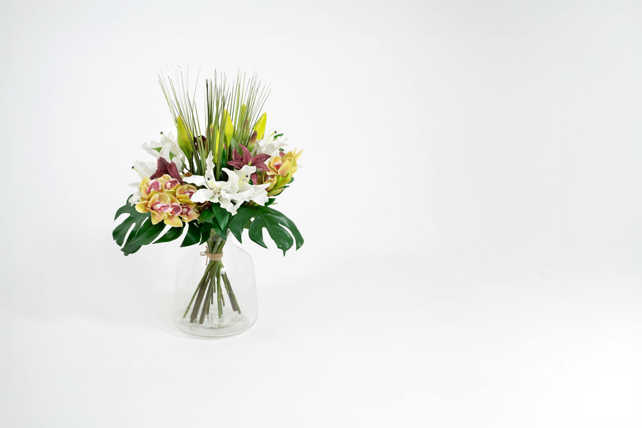 Artificial exotic bouquet