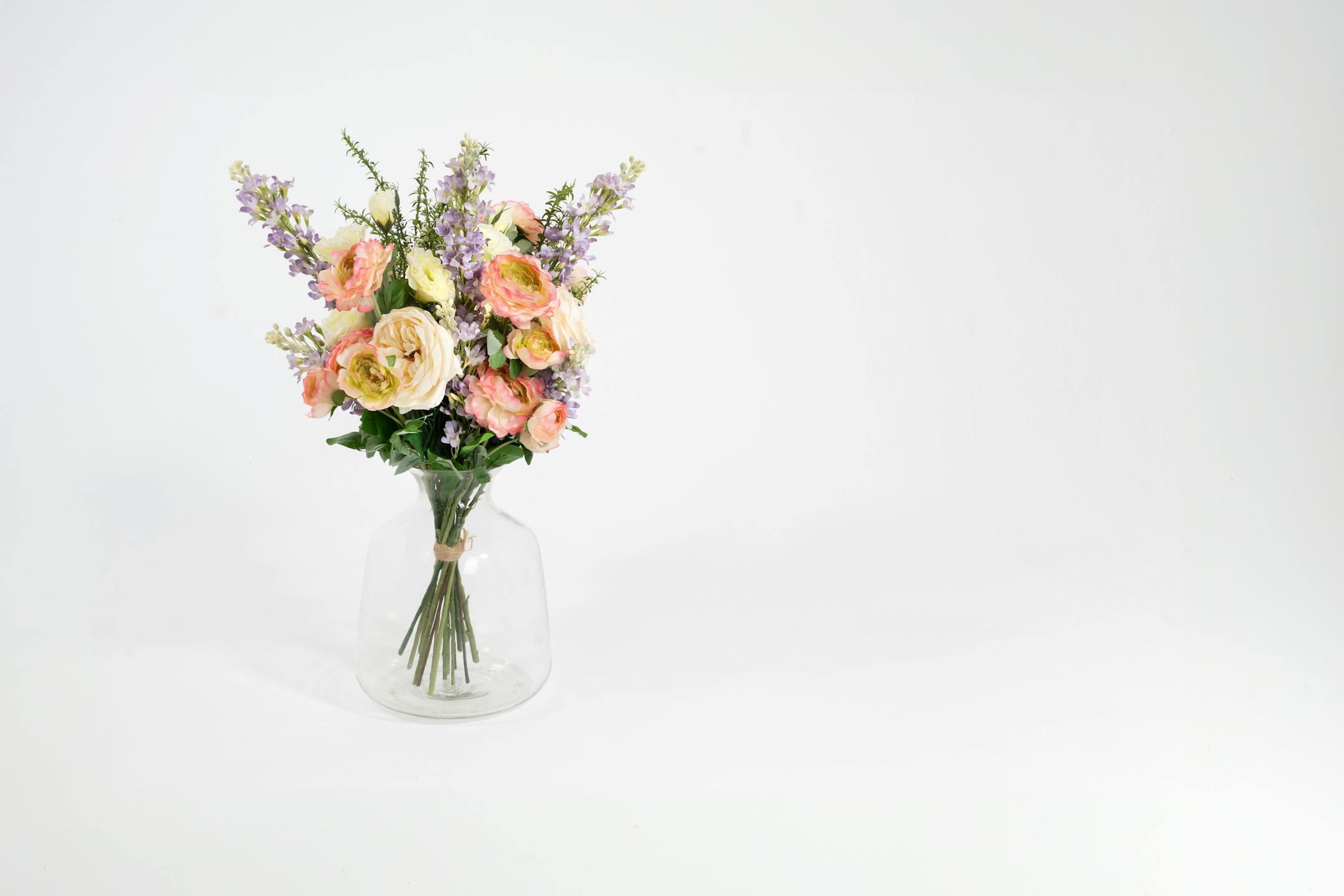 Artificial pretty pastels bouquet