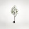 Large artificial tuscan olive tree