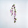 Artificial pink wisteria garland