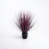 Artificial deep purple cordyline grass