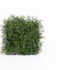 Artificial cedar top green wall mat