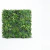 Artificial forest foliage green wall mat