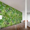 CGI wildflower green living wall by Blooming Artificial