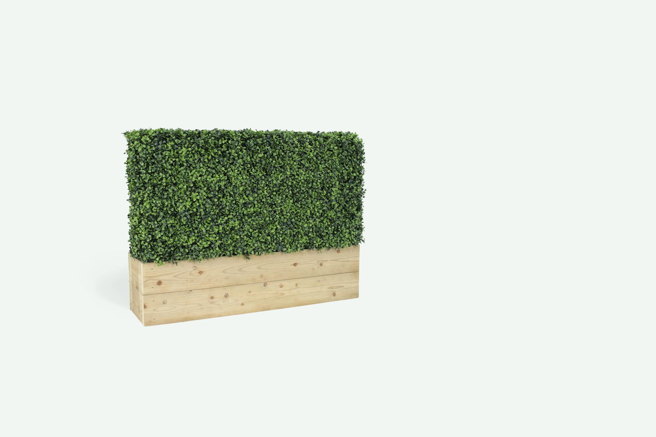 Artificial 72cm boxwood hedge