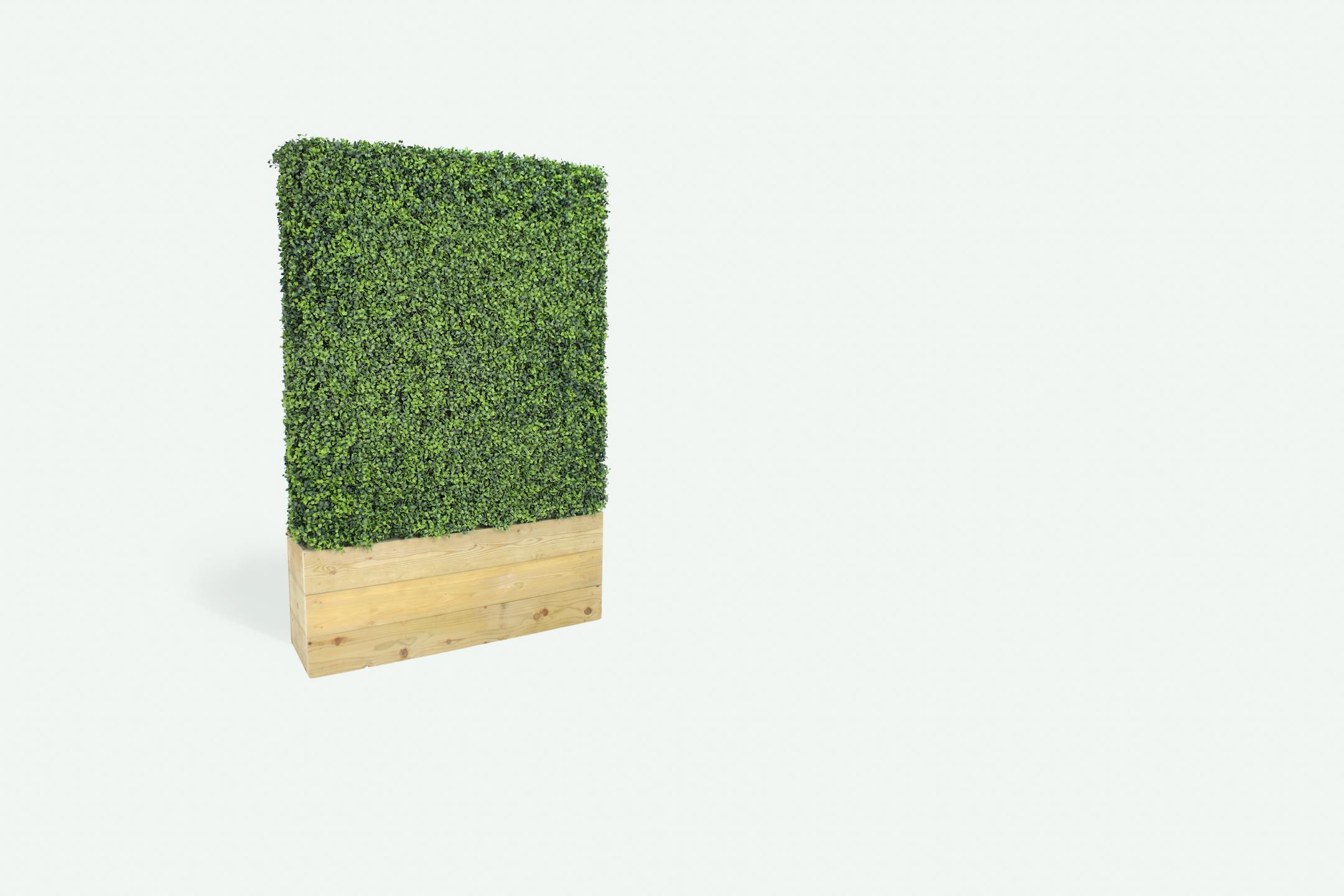 144cm artificial boxwood hedge