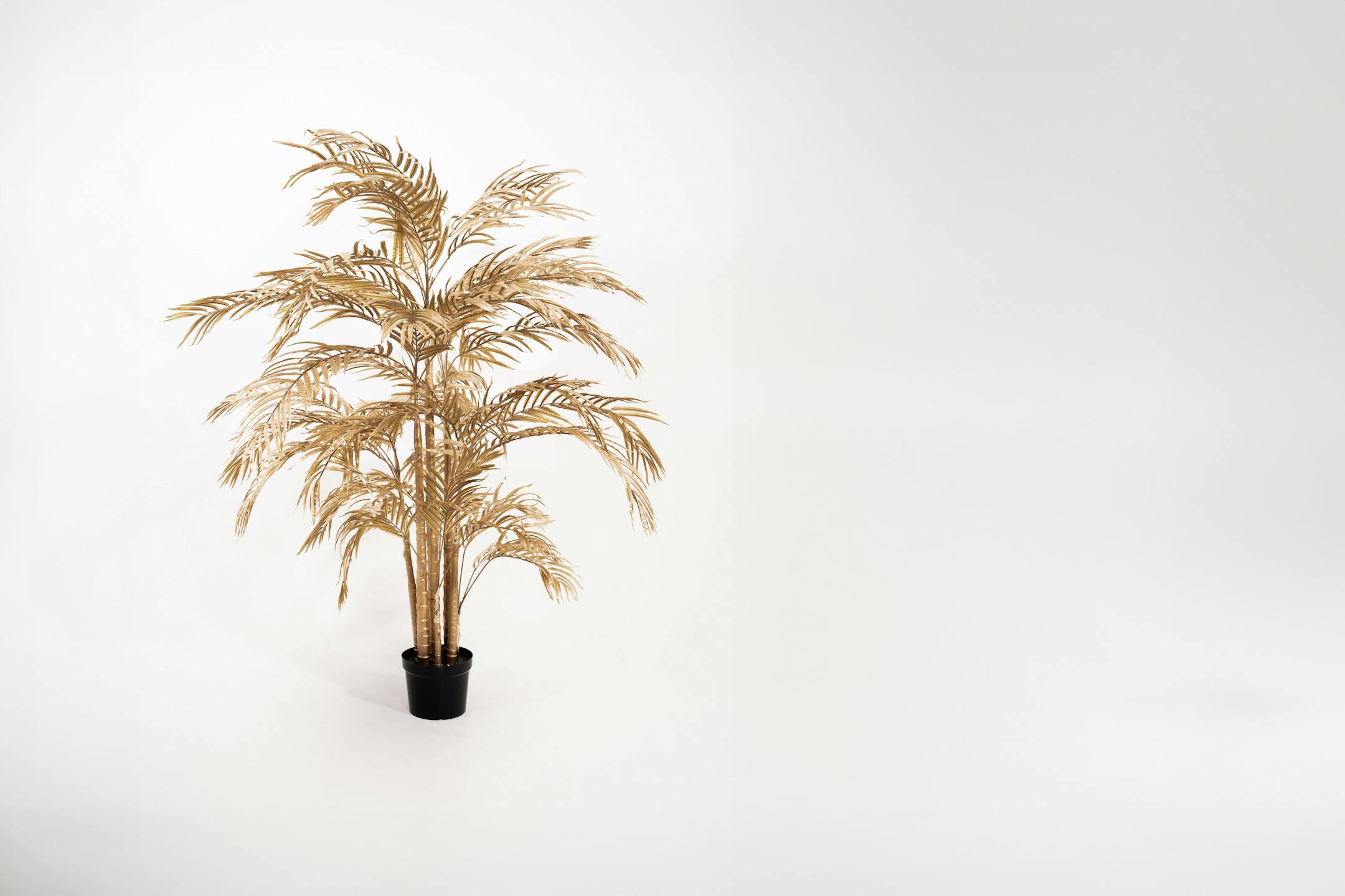 180cm artificial gold palm tree