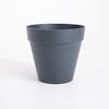 Anthracite loft urban round plant pot