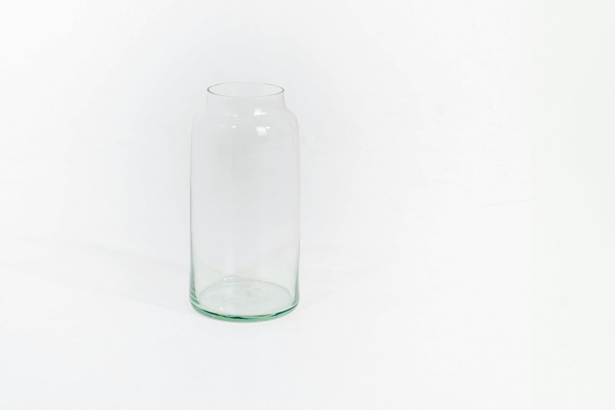 Apothecary glass vase