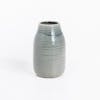 Grey ceramic stefanie vase