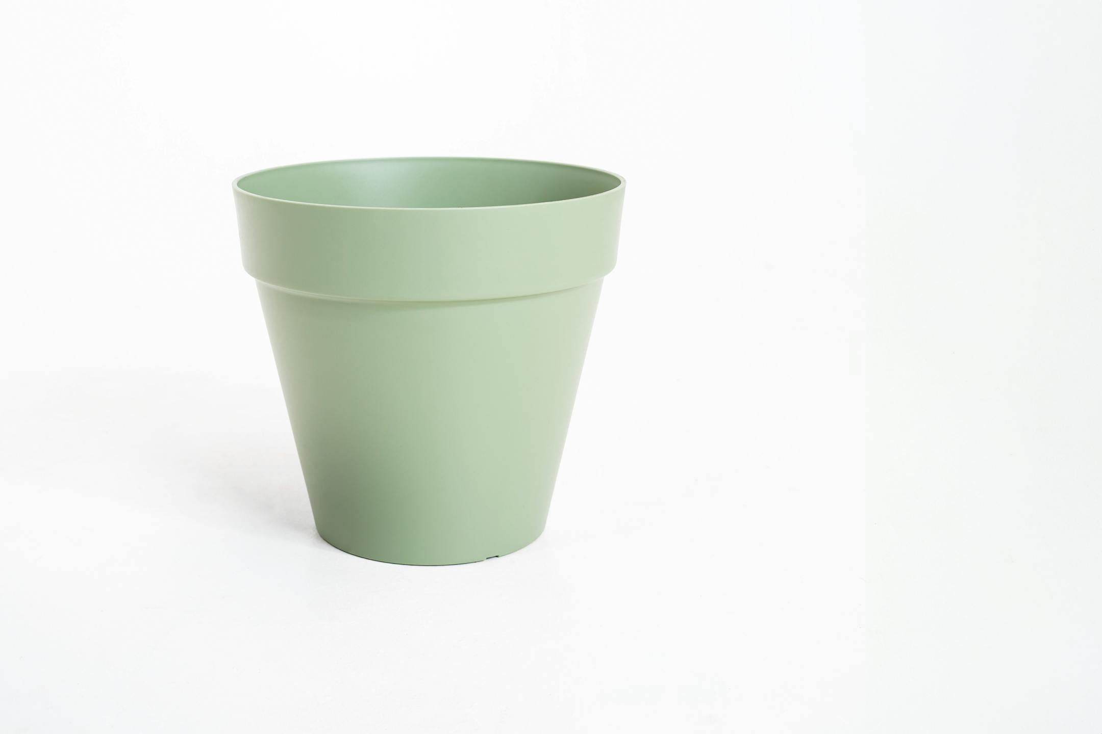 Green loft urban round plant pot