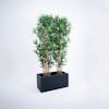 Oriental bamboo screening planter by Blooming Artificial