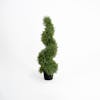90cm artificial cedar spiral topiary tree