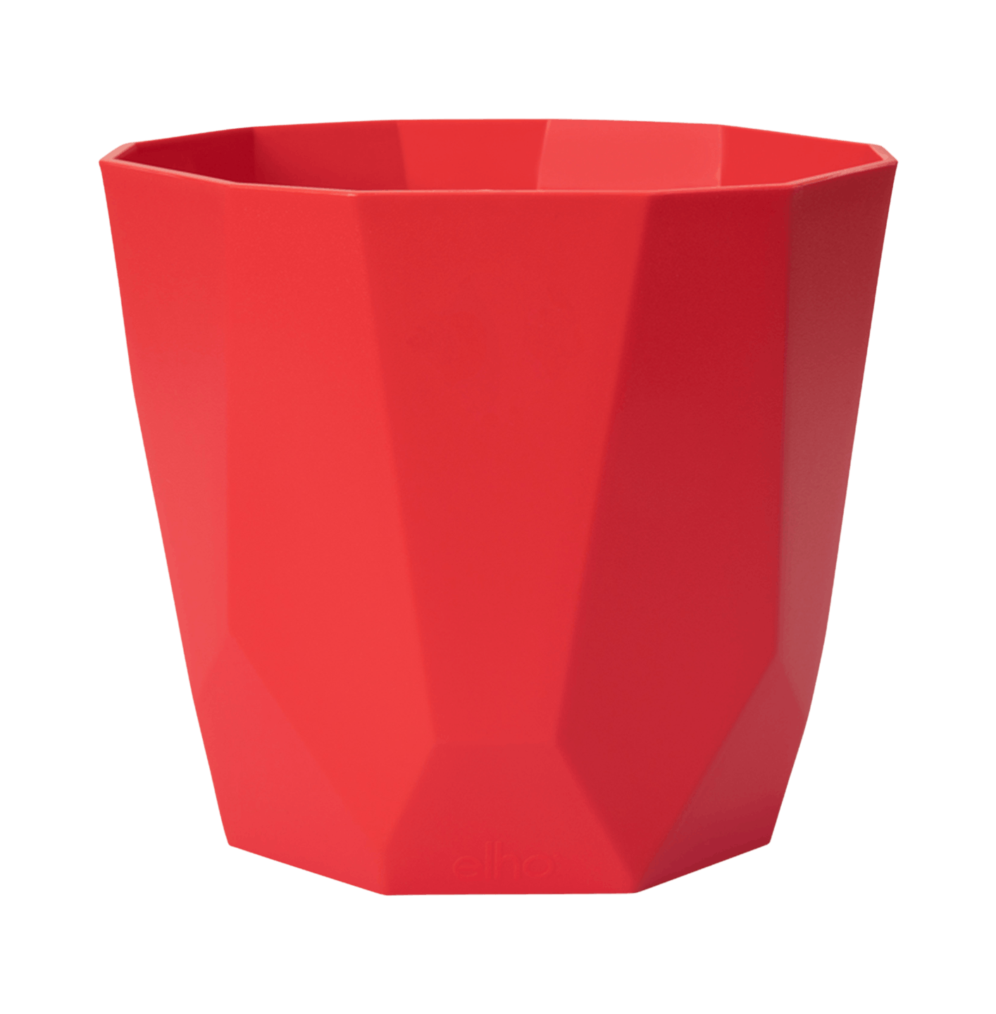 Red b.for rock plant pot