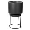 Black b.for studio round pot