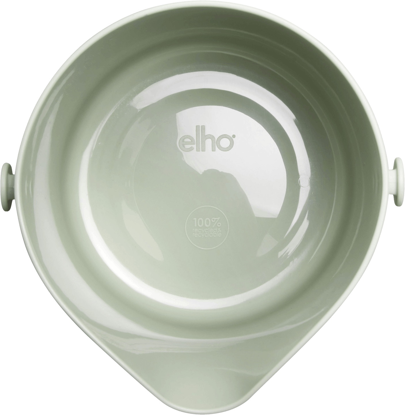 Elho b.for swing hanging pot light green