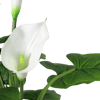 Artificial white calla lily flower