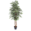 Artificial variegated ficus tree 180cm