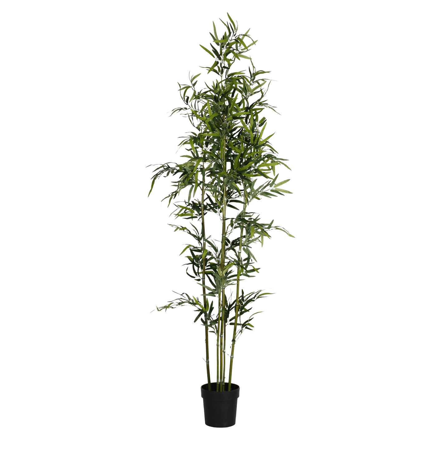 Artificial green stem bamboo