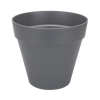 Grey loft urban round plant pot