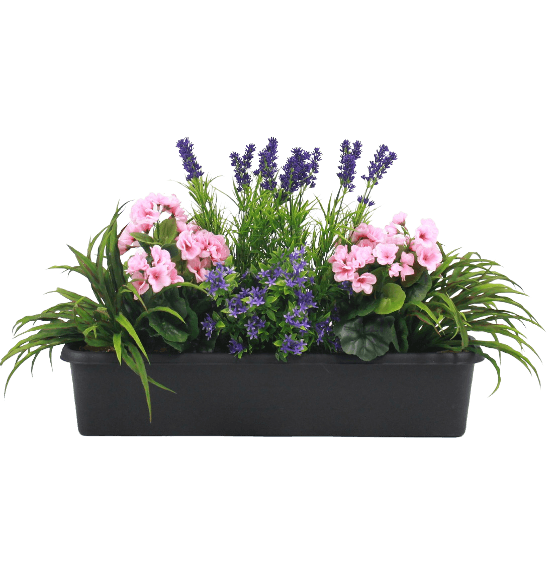Artificial Mixed Flower Window Box Blooming Artificial Artificial Mixed Flower Window Box Blooming Artificial