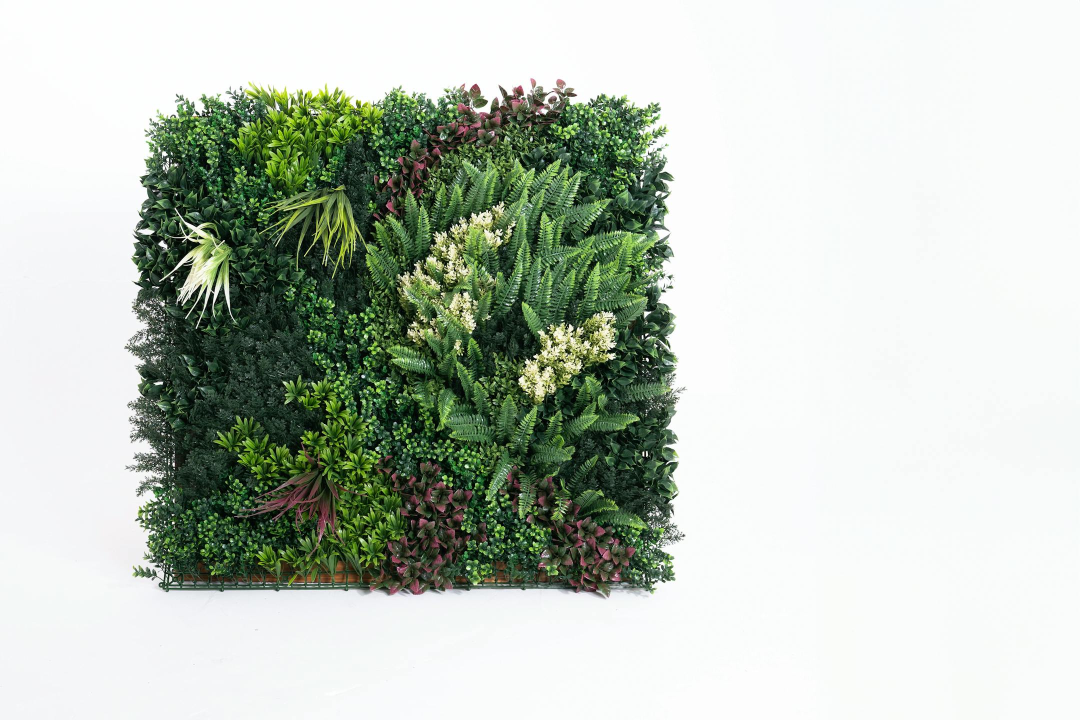 Mystic medley style faux green wall