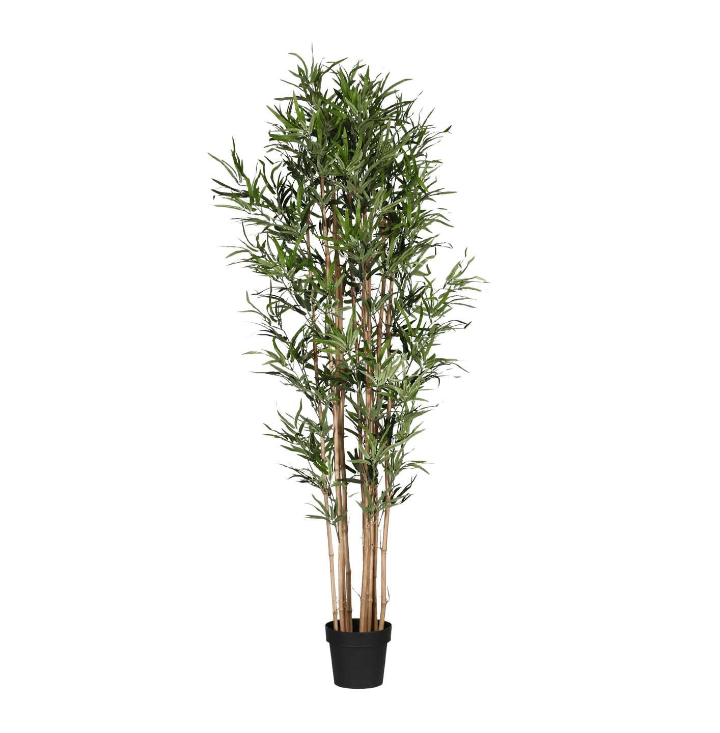Large 6ft tall artificial oriental bamboo floor plant