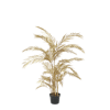 140cm artificial gold painted palm tree