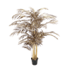 Artificial 180cm bronze painted palm tree