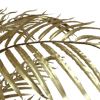 Artificial gold painted palm leaf