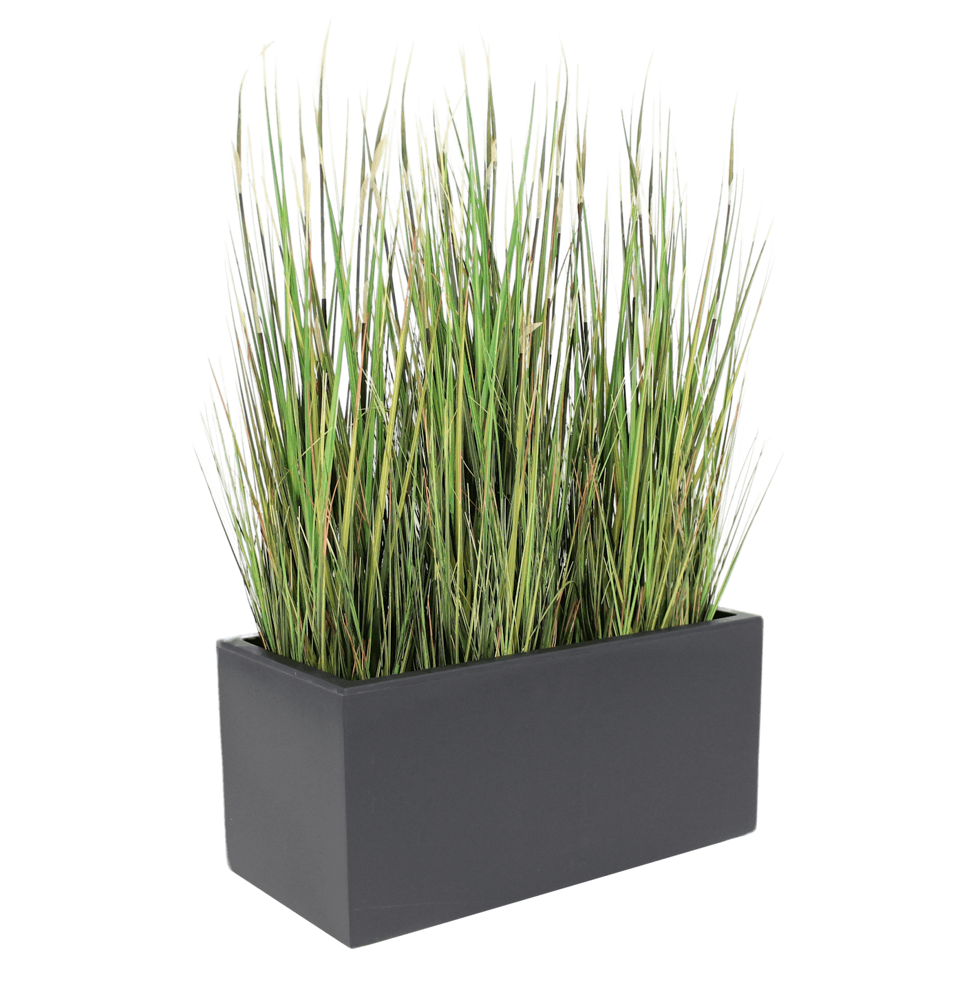 Blooming Artificial faux river grass screening for inside and out