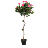 Artificial rose ball tree pink