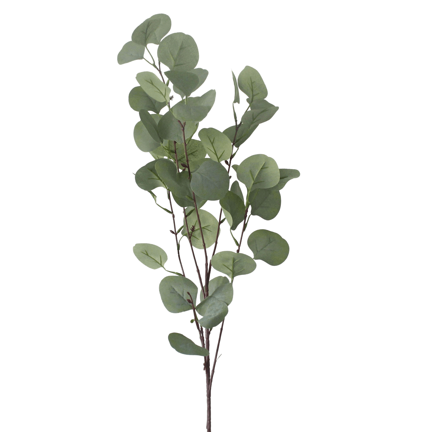 Artificial silver dollar eucalyptus spray
