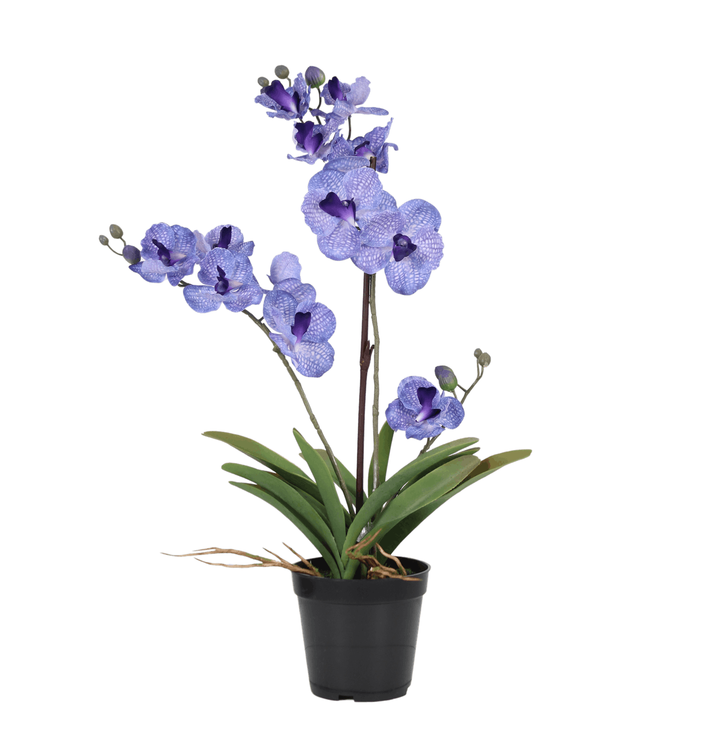 Faux purple vanda orchid flower