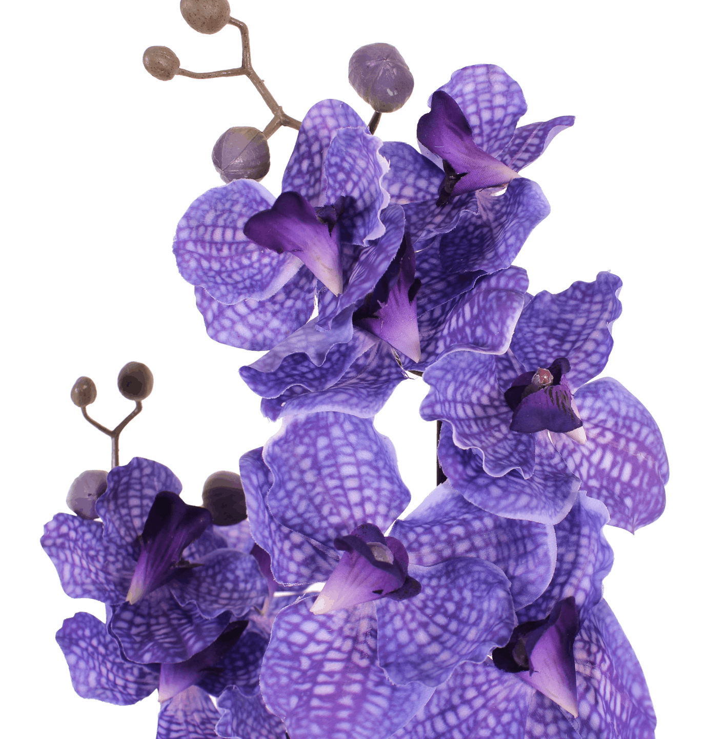 Artificial purple vanda orchid flowers
