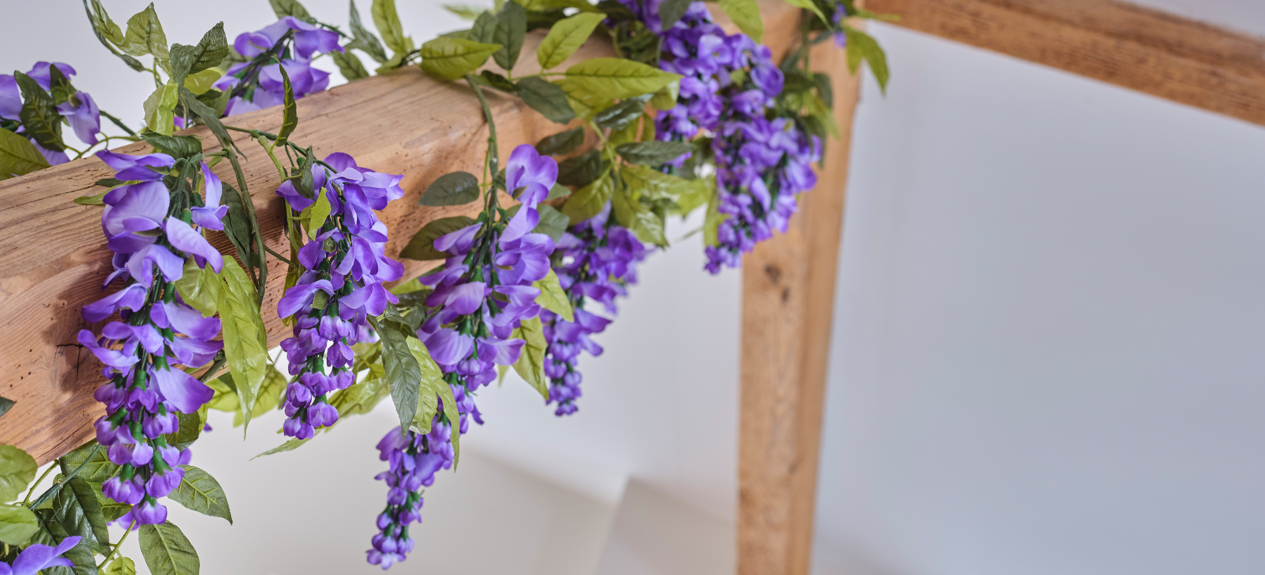 Artificial wisteria on sale