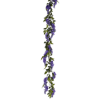 Artificial wisteria garland purple