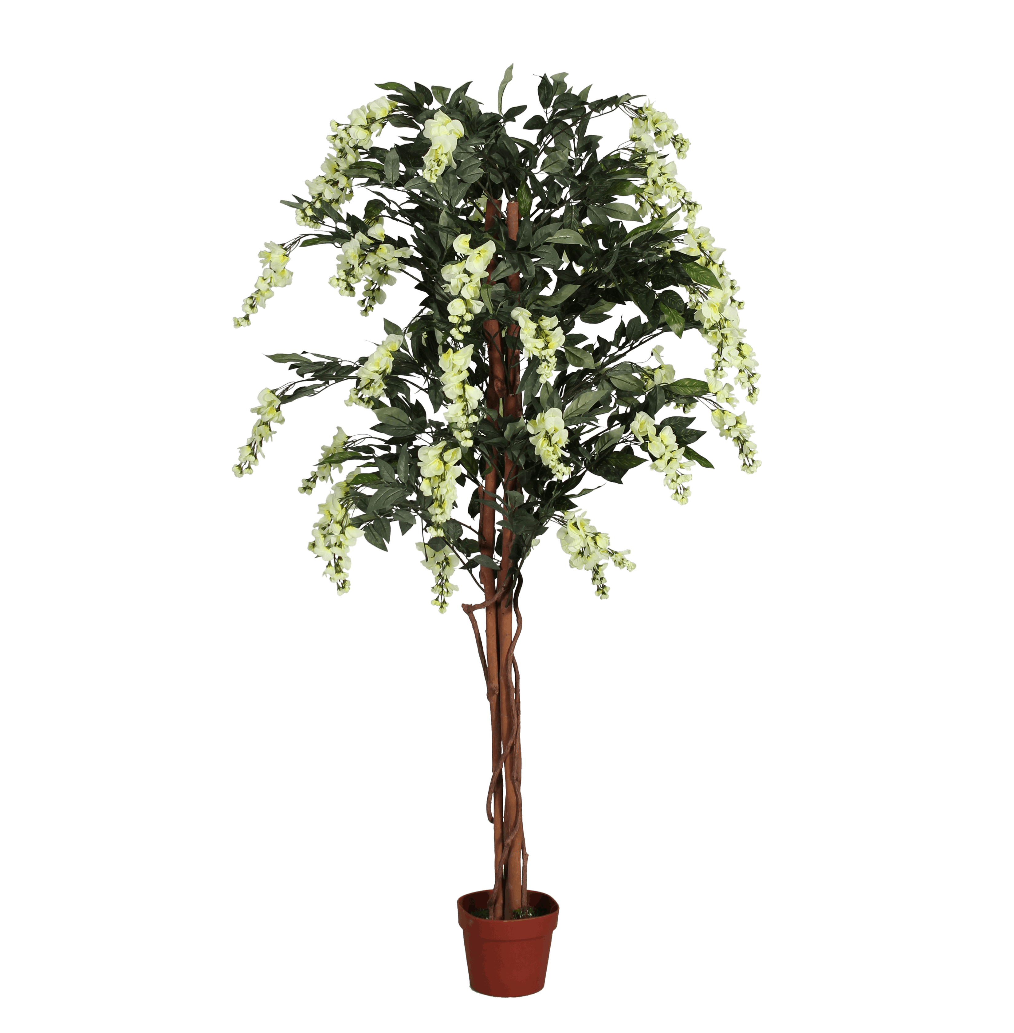 Artificial wisteria tree cream 150cm