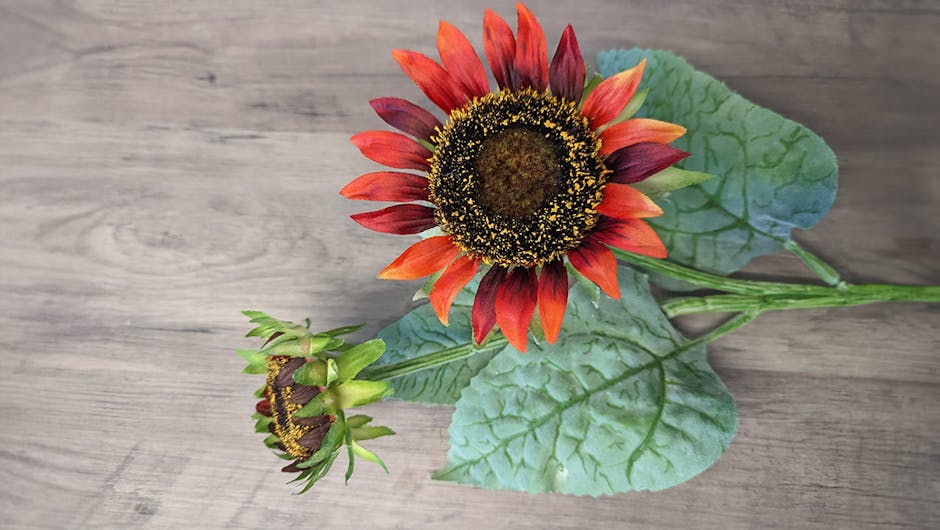 Completed artificial stem, with adding details